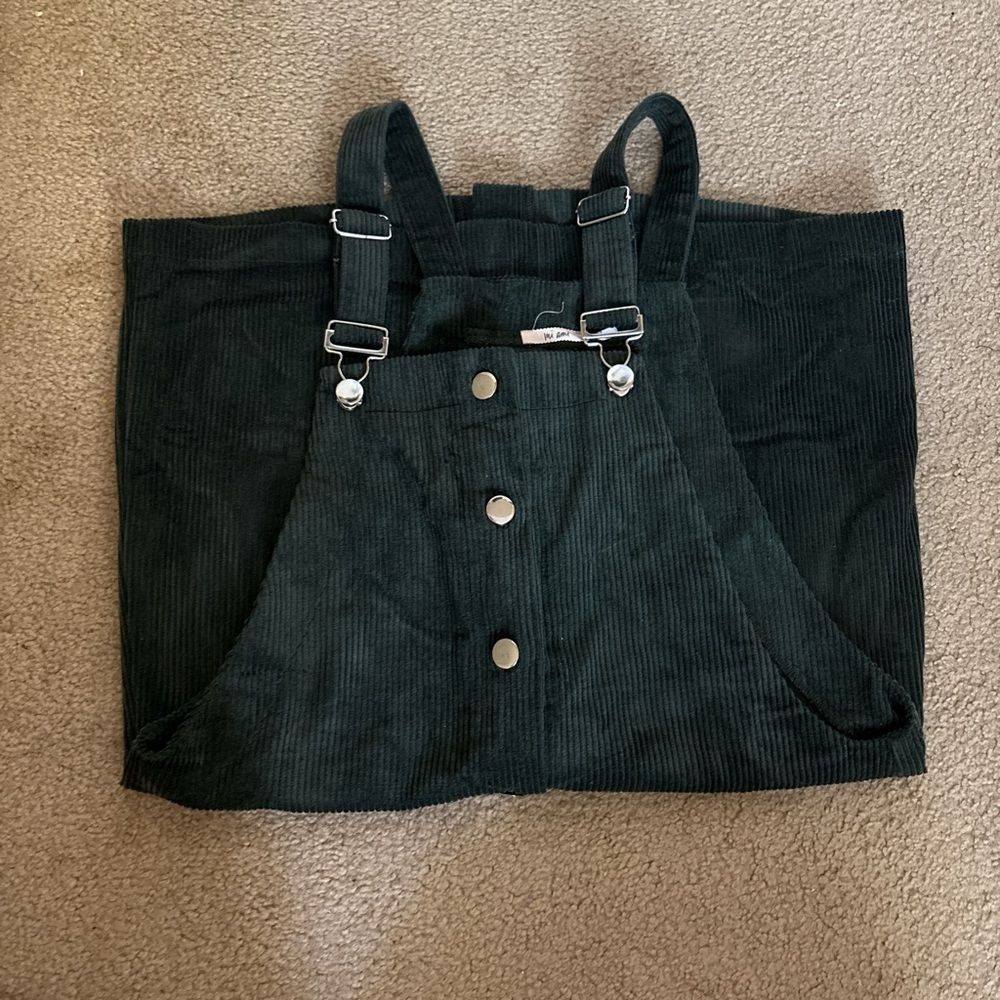 Forest Green Corduroy Dress